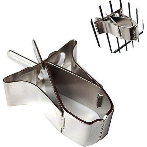distributeur de nourriture pour oiseaux, perroquet, mangeoire à fruits et légumes avec pince, accessoire ménager durable (1/5)