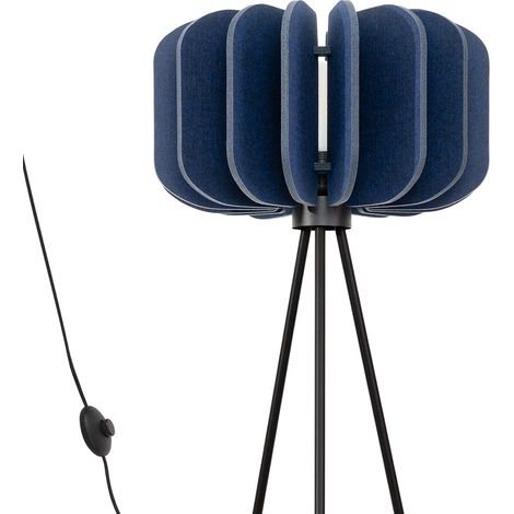 SOLLUX SL.1865 Lámpara de pie MULA 45 azul marino azul marino/negro - ref: SL.1865 (1/2)