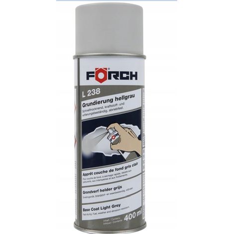 Imprimación en spray Forch L238 gris claro 400 ml (1/2)