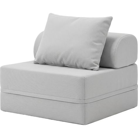 Sofá Modular 1 Lugar Convertível Liso (1/4)