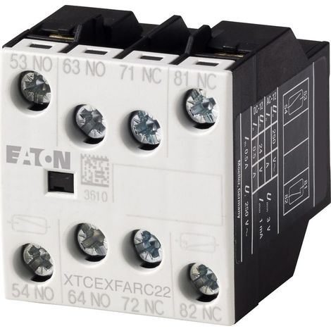 Module de contacts auxiliaires 2F+2O électronique EATON DILA-XHIR22