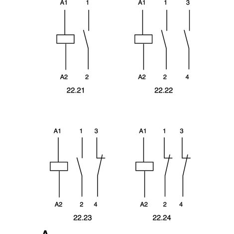 Finder 22.23.9.024.4000 Industrierelais Nennspannung: 24 V/DC Schaltstrom (max.): 20 A 1 Schließer, (1/2)