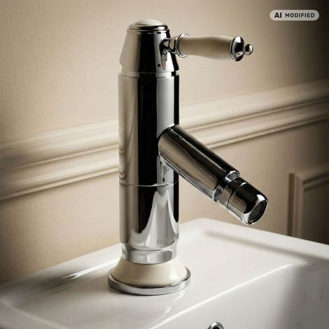 PaulGurkes Robinet de Bidet Retro en Céramique Série MOON (1/4)