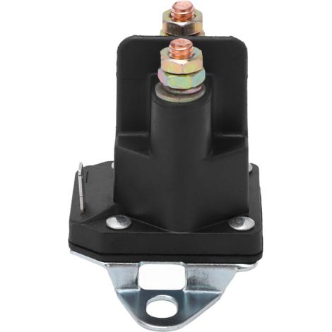 Relais de démarreur pour tondeuse à gazon avec boîtier ABS et bobine en laiton, 12V, compatible avec véhicule utilitaire, démarrage puissant (1/5)