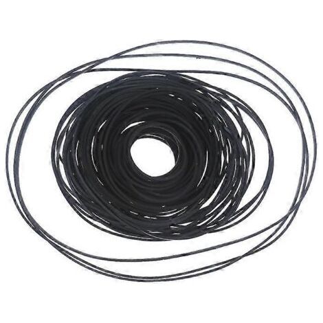 100 quadratische Kassettenbänder, 1 x 1 mm, verschiedene Längen von 40 bis 135 mm (1/5)