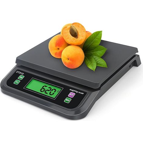 Balance de cuisine électronique 30 kg/1 g, balance alimentaire numérique multifonctionnelle pour la cuisine maison et le pesage des fruits. (1/5)