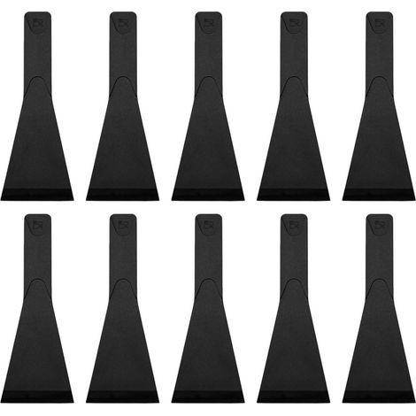 Set di 10 spatole per raclette in nylon, paletta antigraffio per raclette, raschietti per raclette, spatola per padella per raclette, spatole per raclette, formaggio, fonduta e crêpes (1/5)