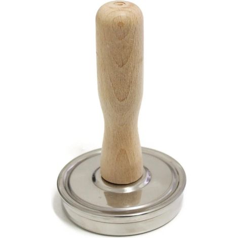 Calder batticarne acciaio inossidabile 18/10 700 gr manico legno