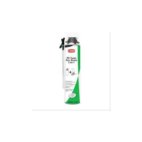 Mousse polyuréthane CRC coupe-feu 2en1 - 12 cartouches de 1000ml