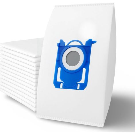 Sacs d’aspirateur - Lot de 10 - Compatibles avec aspirateurs Philips, AEG et Electrolux - Sacs S-BAG - Remplacement pour FC8021, GR201S et E200S - Accessoires pour aspirateur - Qualité premium