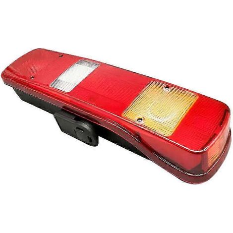 Cache de feu arrière droit avec avertisseur sonore 20565106, compatible avec les feux de recul et de freinage FM pour camions 12, 16 et 460 MHz (ampoule non incluse). (1/5)