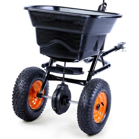 Épandeur centrifuge sur roues FUXTEC FX-GS36S - avec attelage