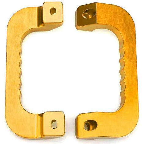 Türarmlehnen-Handlaufabdeckung, Aluminium-Armlehnengriff für Toyota Regius, Ace und Hiace (2005–2018), Gold (1/5)