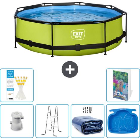Exit Pool Rund - 300x76 cm - 7-teilig S318