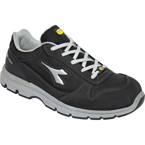 Scarpe antinfortunistiche Diadora Run ll Low S3 ESD SRC - 47 - Nero (1/10)