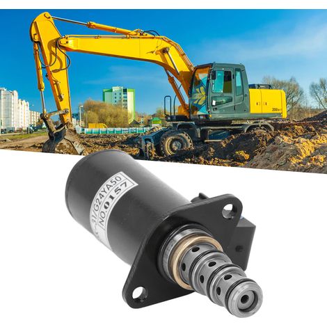 KWE5K-31/G24YA50, Drehbremsmagnetventil YN35V00051F1, passend für: Kobelco SK200-6E/SK250-6E/230-6E/SK330-6E/SK130-6E/SK260-8 (1/5)