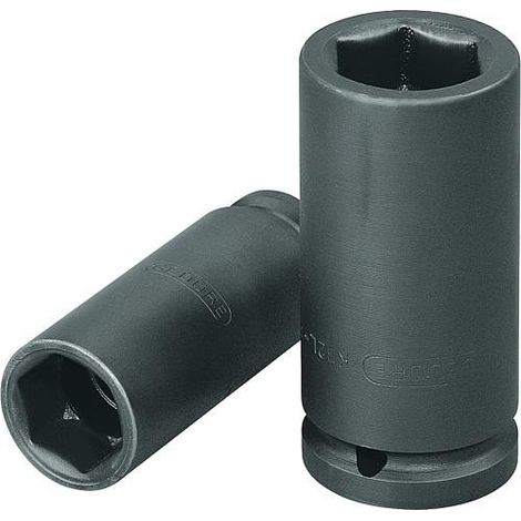 GEDORE Douille Impact 1/2'' 6 pans SW 19 Longueur 82 mm Art.Nr. K 19 L 19 (1/2)