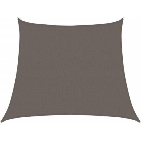 Maison Exclusive - Vela Parasole 160 g/m² Antracite 3/4x3 m in HDPE (1/5)