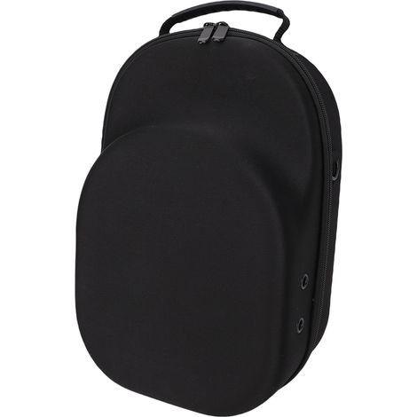 Étui de protection pour casque avec poignée de transport et bandoulière réglable, en EVA noir, résistant à la poussière et aux éclaboussures, pour 6 casquettes de baseball. (1/5)