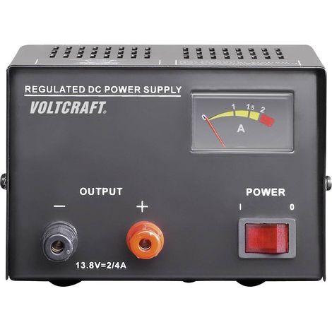 Voltcraft – Alimentation de laboratoire 30W 13.8V/DC 2A – 1 sortie 4 mm – Régulation linéaire – FSP1132 (1/3)