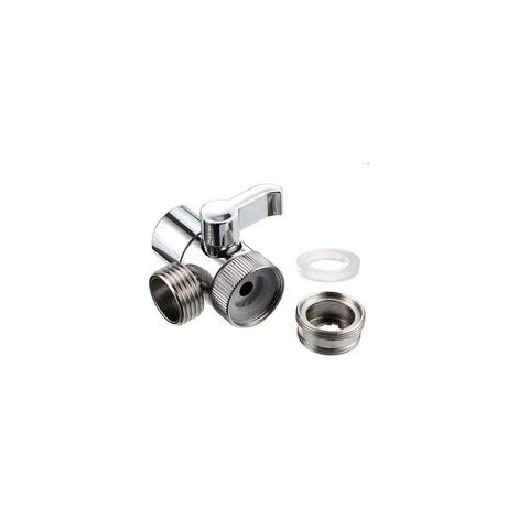 Adaptateur de dérivation pour robinet, connecteur d'évier de cuisine, douche, toilettes, bidet, accessoire de branchement de tuyau d'arrivée d'eau-Crezuo