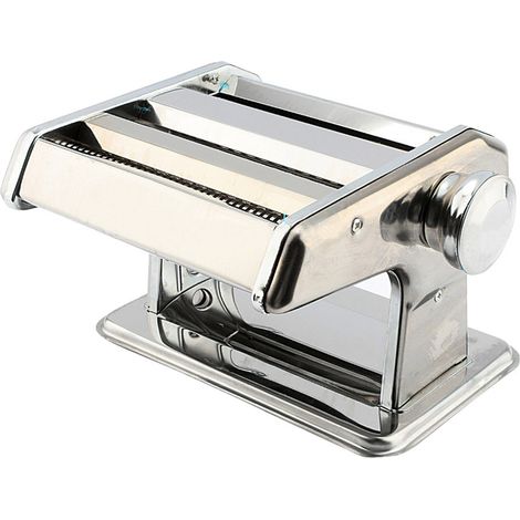 Machine à Pâtes Fraîches 3 en 1 Acier Inoxydable pour Lasagnes Spaghetti Tagliatelle (1/5)