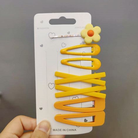 Pinzas para el cabello con forma de cocodrilo, pinzas para el cabello con forma de pico de pato para mujeres y pasadores para el cabello, pinzas para el cabello con flequillo ladeado (1/5)