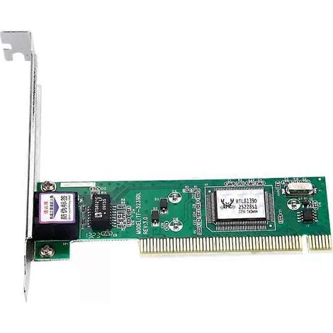 Carte réseau PCI 10/100 Mbps, DW-8139D RTL8139, adaptateur pour PC (1/4)