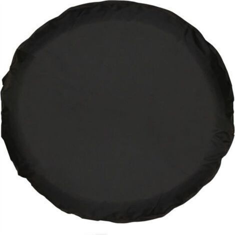 Housse Roue de Secours, Housses de Pneus, Housse de Protection Pneu, Housse de Pneu Voiture, Anti Poussière Neige pour Remorque de Voyage, SUV, Diamètre dans Les 66cm,Noir (1/4)