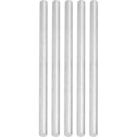 5 Tiges en Acier Inoxydable Droites Rondes de 8mm pour Robot DIY et Projets Mécaniques (1/5)