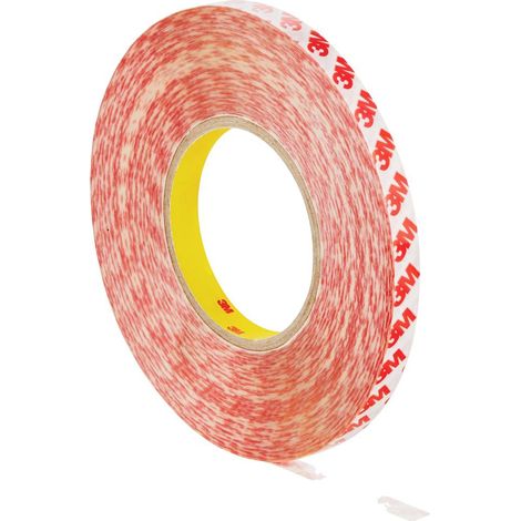 FP – Ruban adhésif double face transparent 50 m x 12 mm – Épaisseur 190 microns – Résistance à l'humidité – Pour surfaces variées - MM 1 PC (1/7)