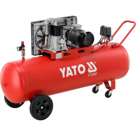 Compresseur 200 litres, 10 bars, 2200 W, 400 V