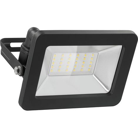 Projecteur Spot LED 30 W/Blanc Neutre 4000 K / 2560 LM/Angle d'éclairage 100 ° / Indice de Protection IP65 / Noir (1/5)