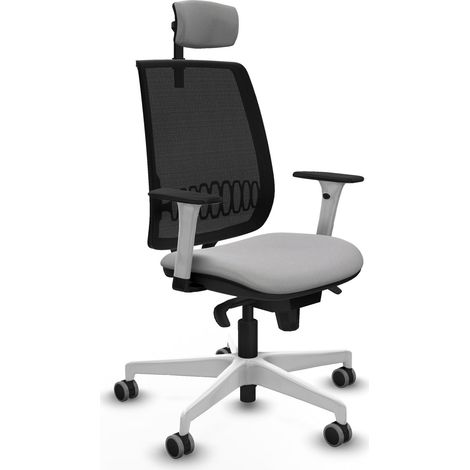 Silla de oficina piqueras y crespo Alares negro tela cómoda (1/2)