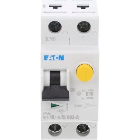 Disyuntor diferencial tipo A 1PN 10A 003A PFL6101NB003A 112873
