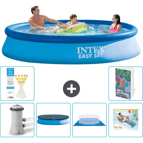Intex Piscina Easy Set Rotonda - 366x76 cm - 7-pezzi  S322