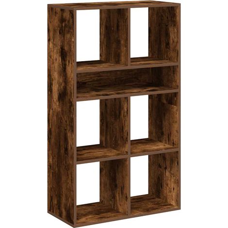 Maison Exclusive - Bücherregal Räuchereiche 66x31x112 cm Holzwerk