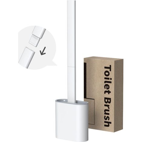 Toilet brush, silicone toilet brush, quick-drying, mosquito repellent - AquaForge (1/5)