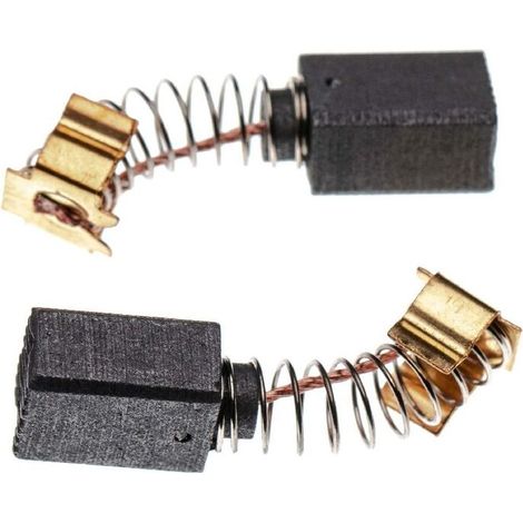 2x Balais de charbon pour moteur 6 x 9 x 12mm compatible avec HP2033, HP2040, HP2041, HP2042, HP2051, HP2051 F outil électrique (1/3)
