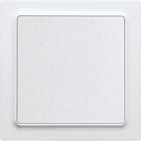 Bouton-poussoir sonde radio blanc pur brillant avec bascule simple