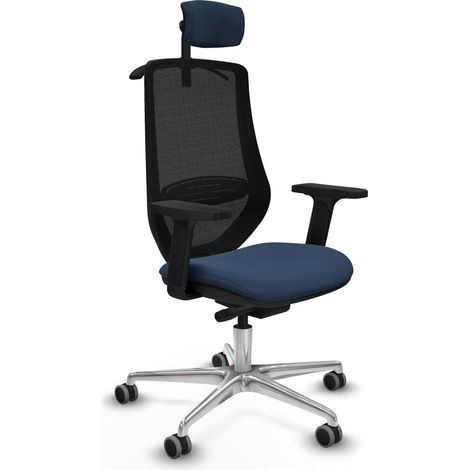 Sedia da Ufficio Mardos traslack Piqueras y Crespo D086G2H Blu Marino (1/5)