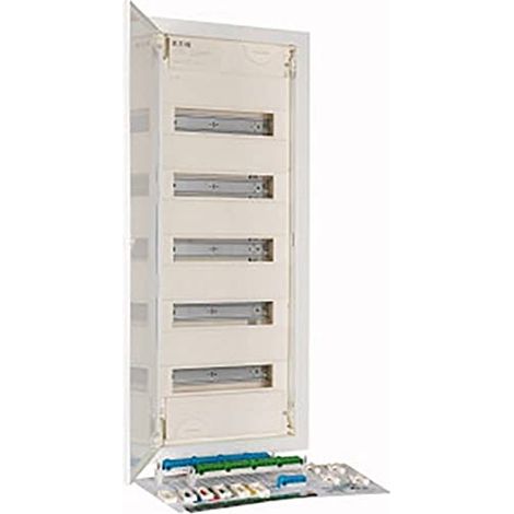 Coffret de distribution mur creux 12 modules – 5 rangées – Tension 400V AC – Installation intérieure – Design ultra plat – Unbekannt (1/3)