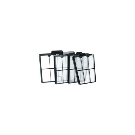 vhbw 4x filtre à grosse poussière compatible avec Dolphin Quantum S300i, S400 aspirateur, nettoyeur piscine - Filtre large maille, 22 x 19,7 x 7,5 cm (1/5)