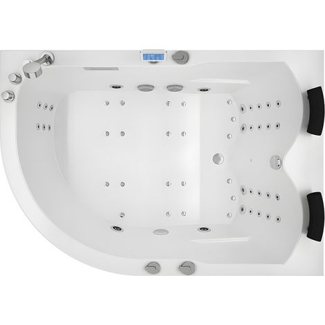 Baignoire balnéo asymétrique 170x120 cm SIRIUS DROITE IPOWER