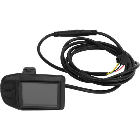 Écran LCD pour vélo électrique avec connecteur SM, compteur ABS de conversion pour VAE et trottinette électrique, afficheur de vitesse et batterie (1/5)