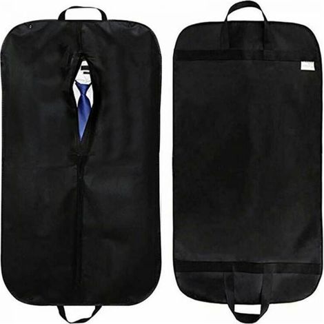2pcs Garment Bags, 40" Foldable Travel Suit Cover with Handles, Protective Garment Covers (1/4)