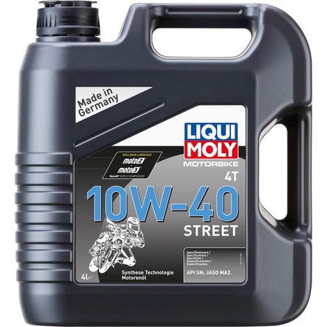 Motorbike 4T 10W-40 Street, 4 L, Huile de moto à 4 coups, SKU: 1243 (1/5)