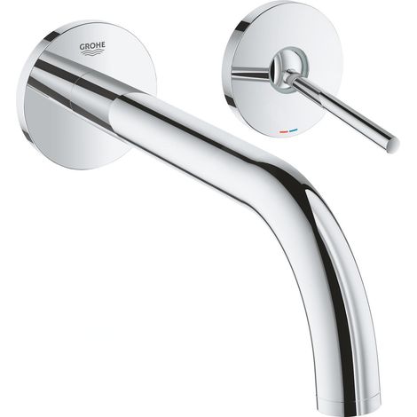 Grohe Atrio - Mitigeur de lavabo encastré, 2 trous, chrome 19918003 (1/4)