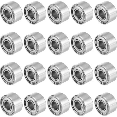 20pcs 693ZZ 3mmx8mmx4mm roulement à billes miniature miniature à gorge profonde