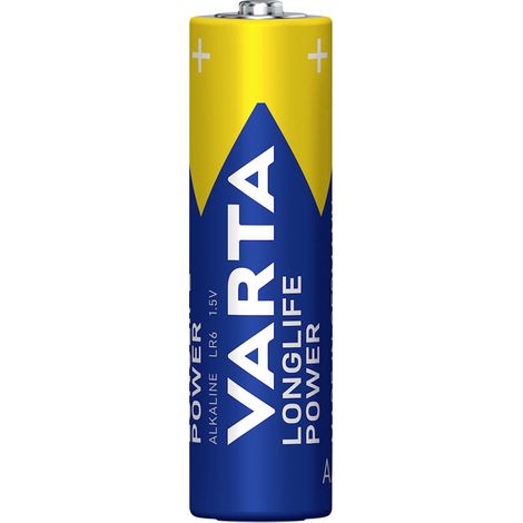 Varta Longlife Power Mignon (AA)-Batterie Alkali-Mangan 1.5 V 40 St.